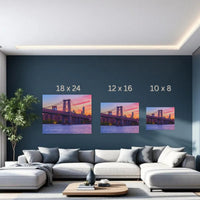 Williamsburg Bridge at Sunset — study 3 thumbnail