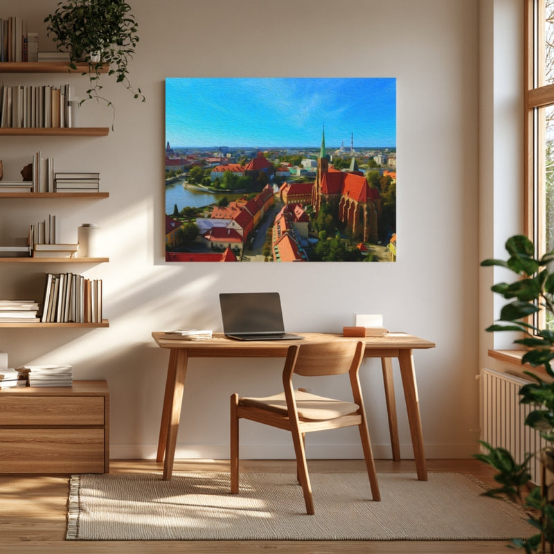 Wroclaw Cathedral Island View — Wroclaw, Poland, view 4