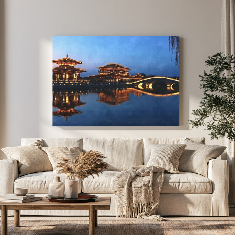 Tang Paradise Palace Lake in a room — Xi'an, China