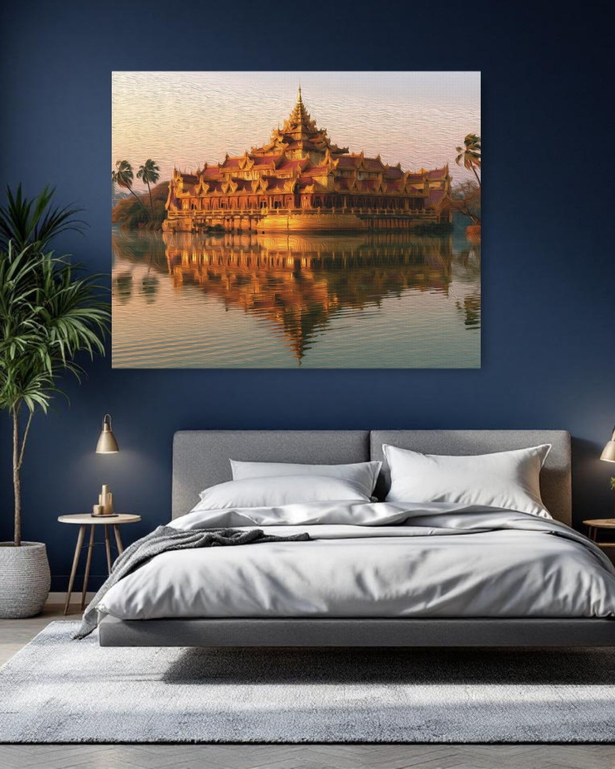Karaweik Palace Kandawgyi Lake — Yangon, Myanmar Study No. 1
