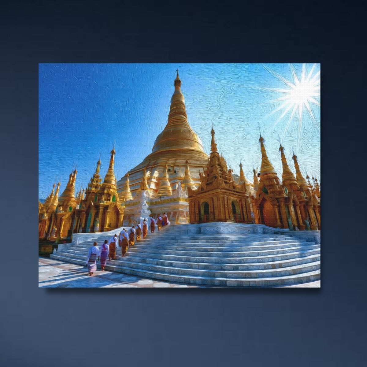 Shwedagon Pagoda Yangon — Yangon, Myanmar Study No. 4