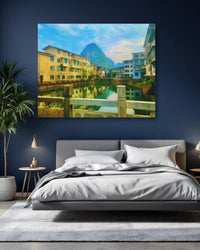Riverside Town Karst Mountains — study 1 thumbnail