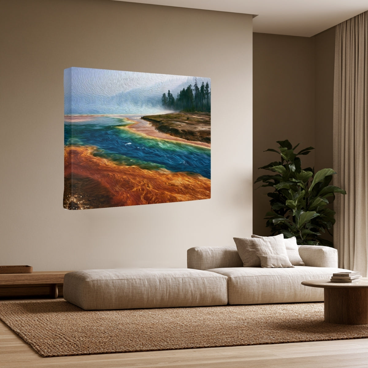 Grand Prismatic Spring — Yellowstone National Park, Wyoming, view 2