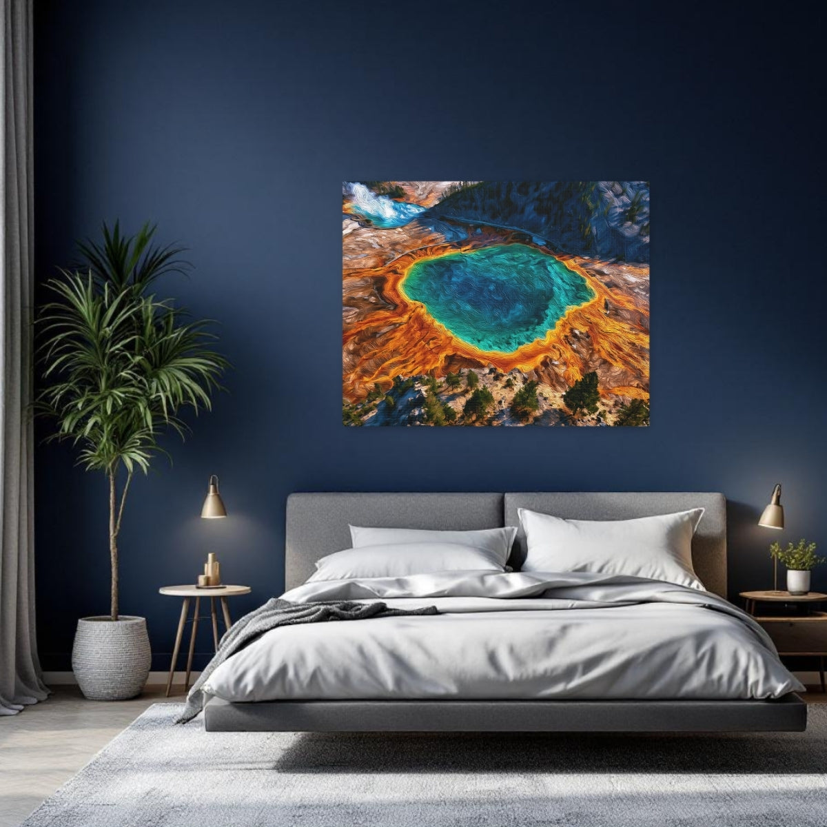 Grand Prismatic Spring Yellowstone — Yellowstone National Park, Wyoming Study No. 2