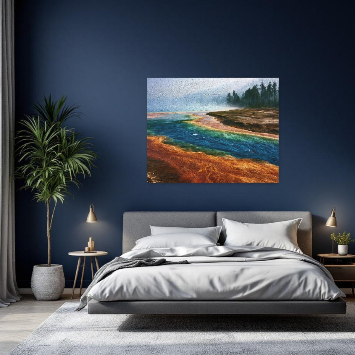 Grand Prismatic Spring Yellowstone — Yellowstone National Park, Wyoming Study No. 2