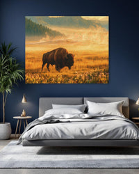 Lamar Valley Bison Roam — study 1 thumbnail