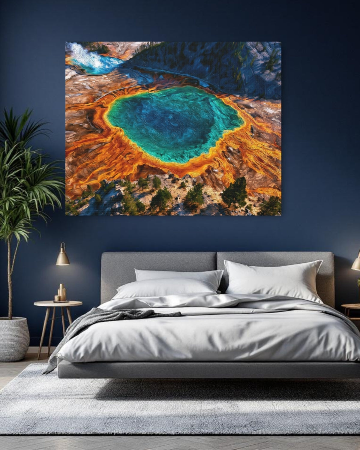 Grand Prismatic Spring Yellowstone — Yellowstone National Park, Wyoming Study No. 1