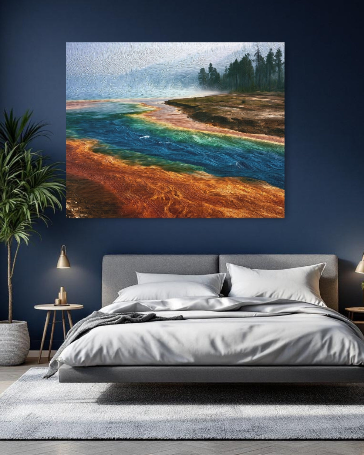 Grand Prismatic Spring Yellowstone — Yellowstone National Park, Wyoming Study No. 1