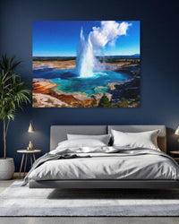 Midway Geyser Basin Eruption — study 1 thumbnail