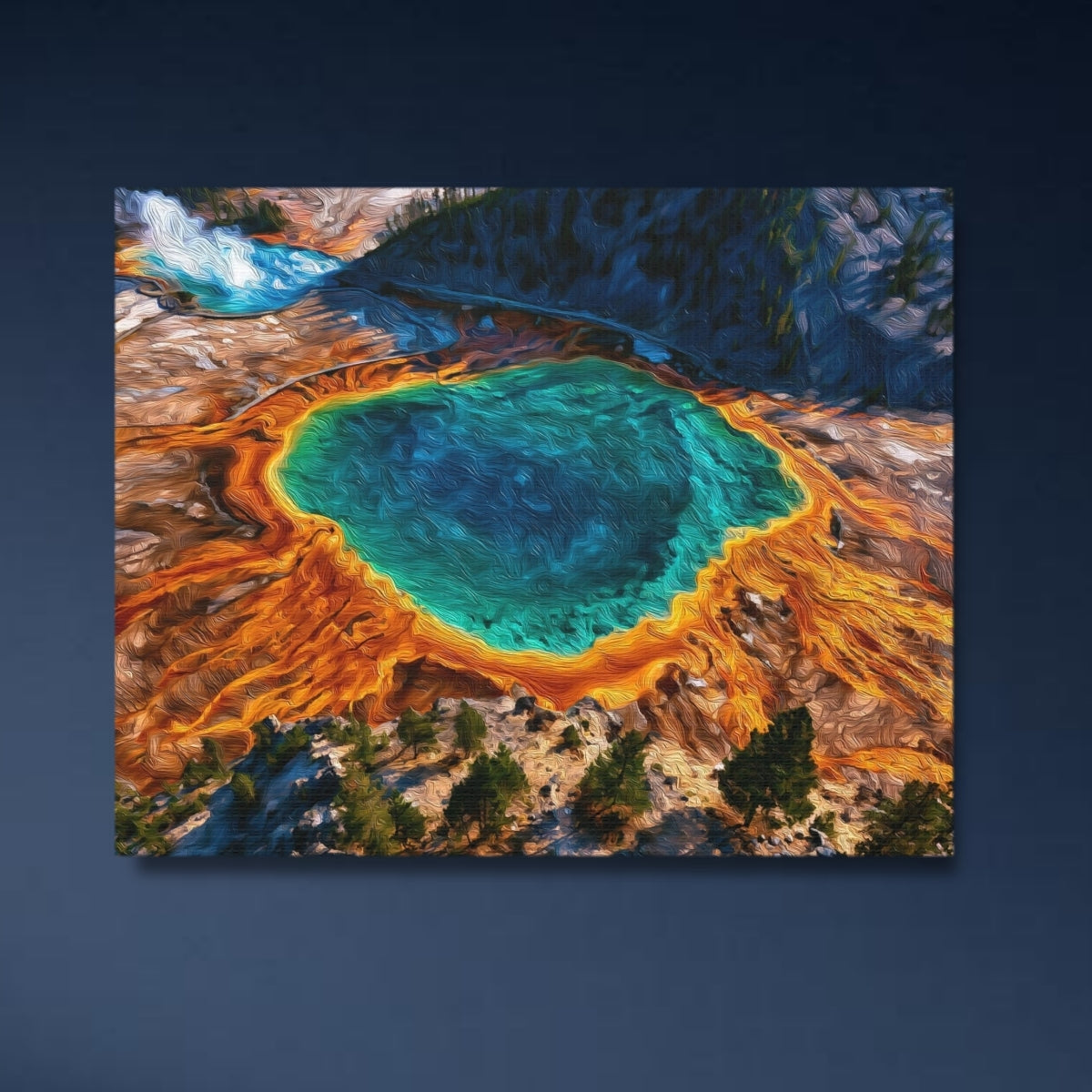 Grand Prismatic Spring Yellowstone — Yellowstone National Park, Wyoming Study No. 4