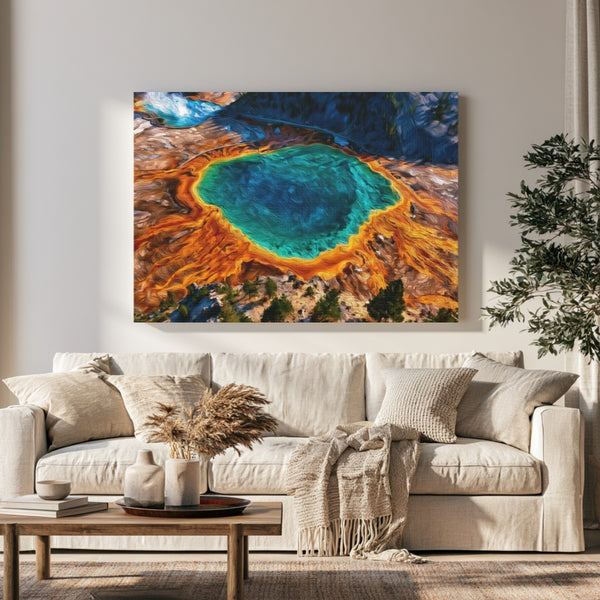 Grand Prismatic Spring Yellowstone