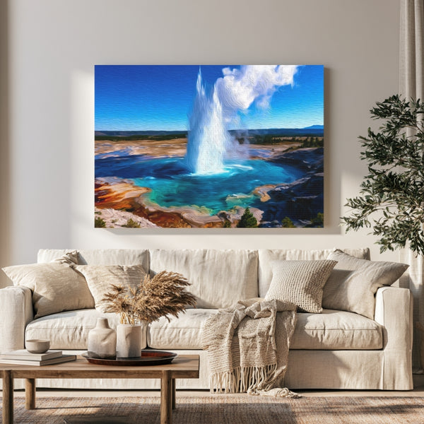 Midway Geyser Basin Eruption