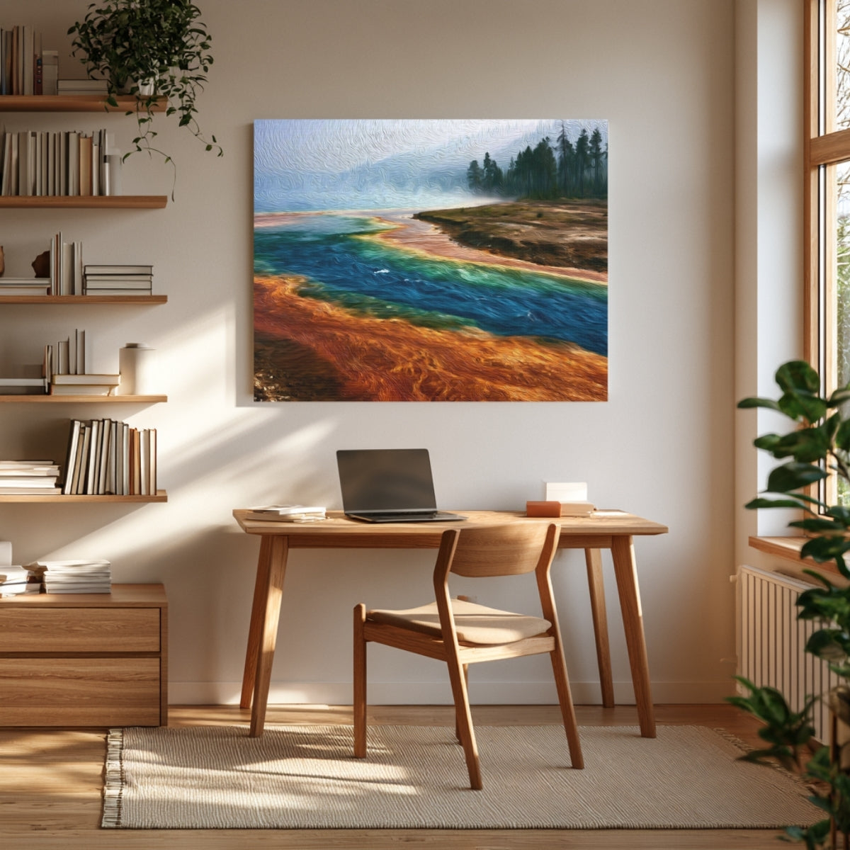 Grand Prismatic Spring — Yellowstone National Park, Wyoming, view 3