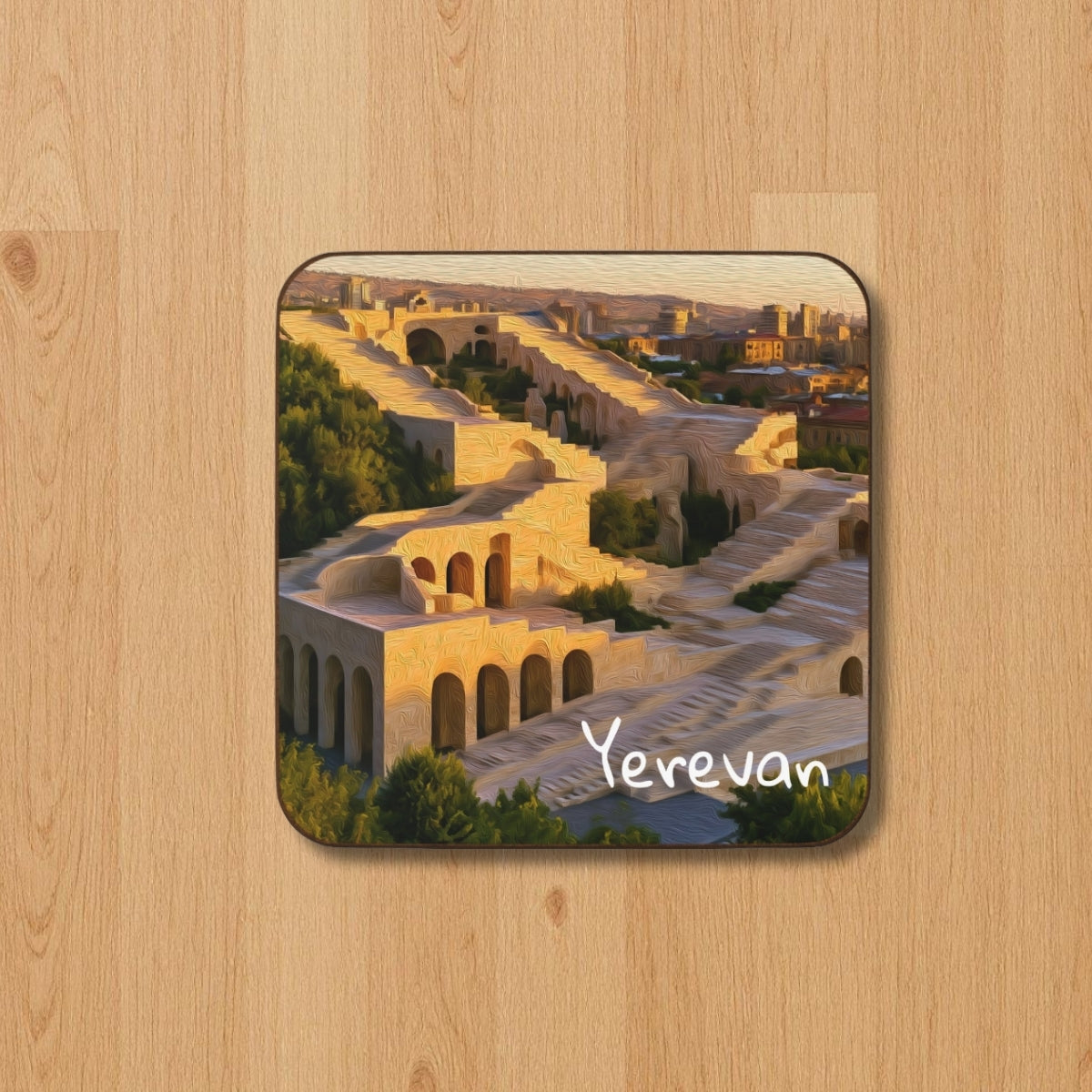 Ancient Terraced Stone Arches — Yerevan, Armenia, study 1