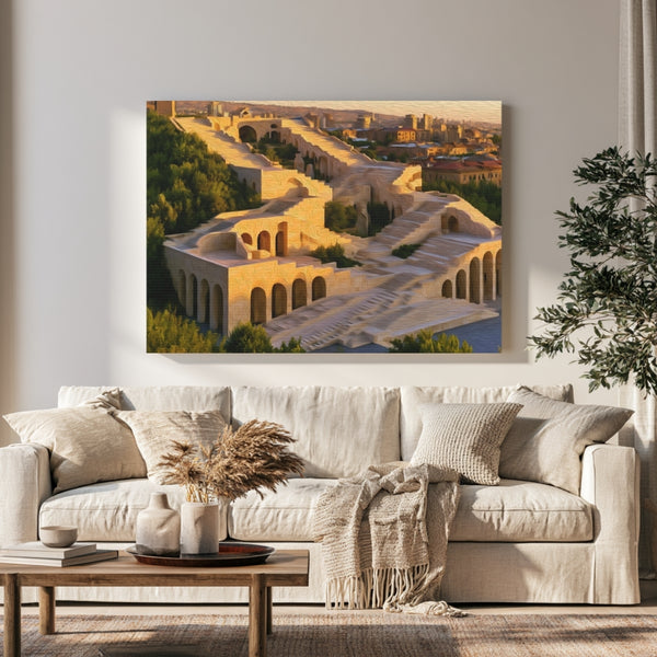Yerevan, Armenia | Yerevan Cascade Stairway | Original Series Gallery Canvas