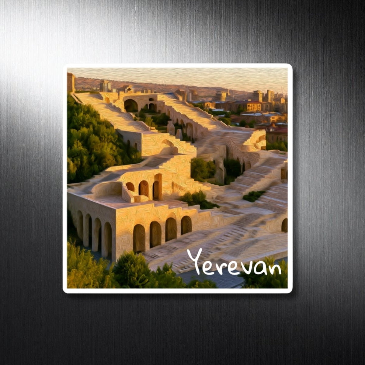Ancient Terraced Stone Arches — Yerevan, Armenia, study 1