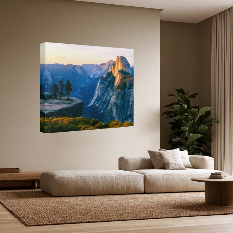 Half Dome Glacier Point — Yosemite National Park, California, view 3