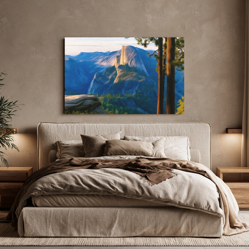 Half Dome Glacier Point — Yosemite National Park, California, view 6
