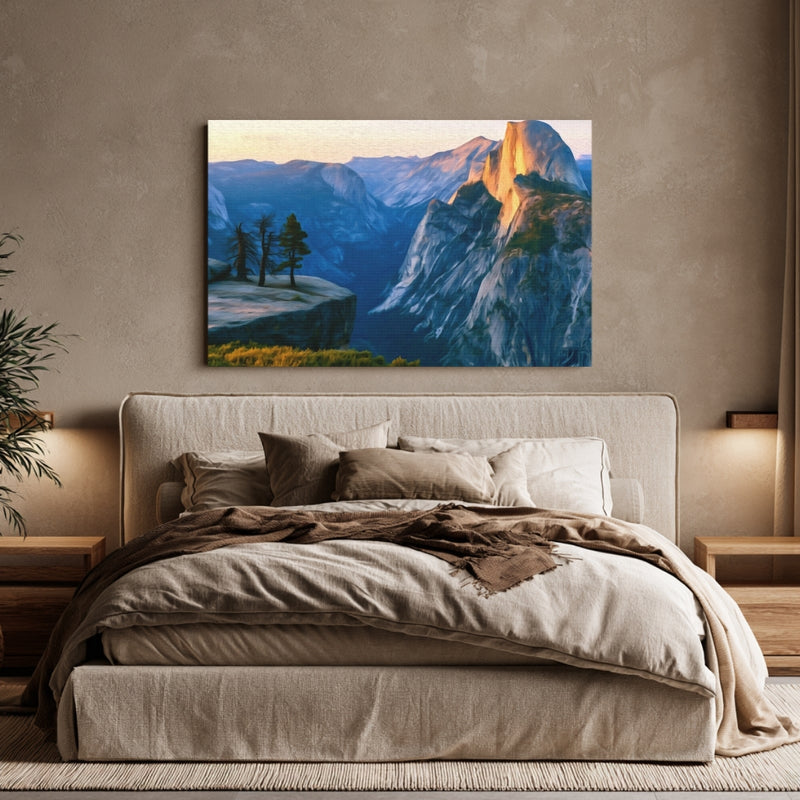 Half Dome Glacier Point — Yosemite National Park, California, view 6