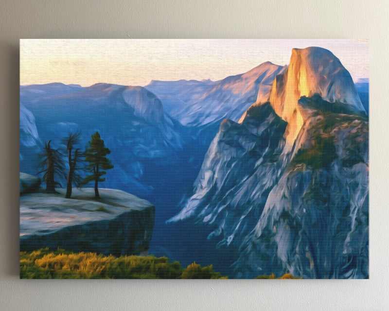 Half Dome Glacier Point — Yosemite National Park, California