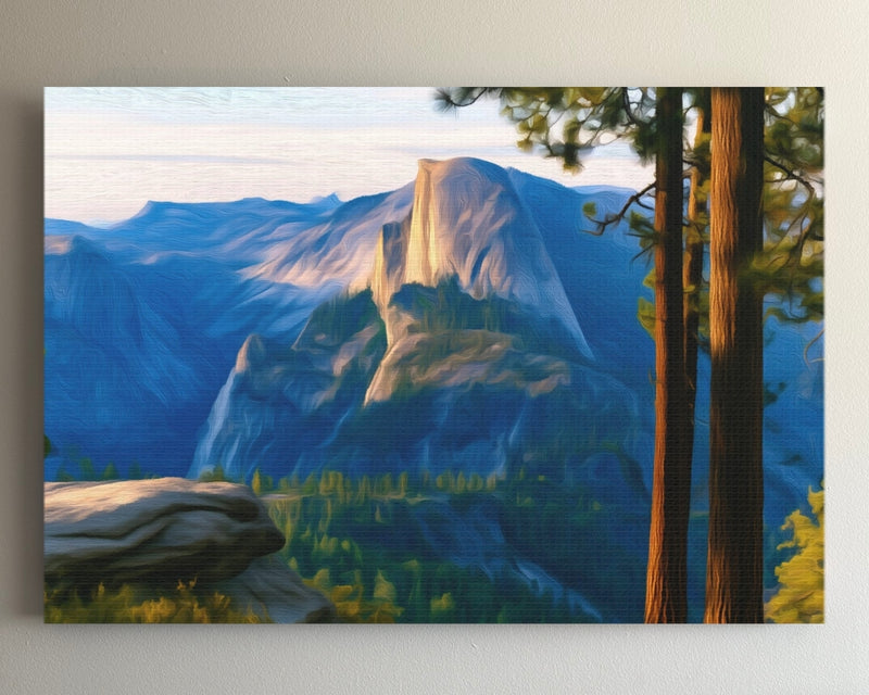 Half Dome Glacier Point — Yosemite National Park, California