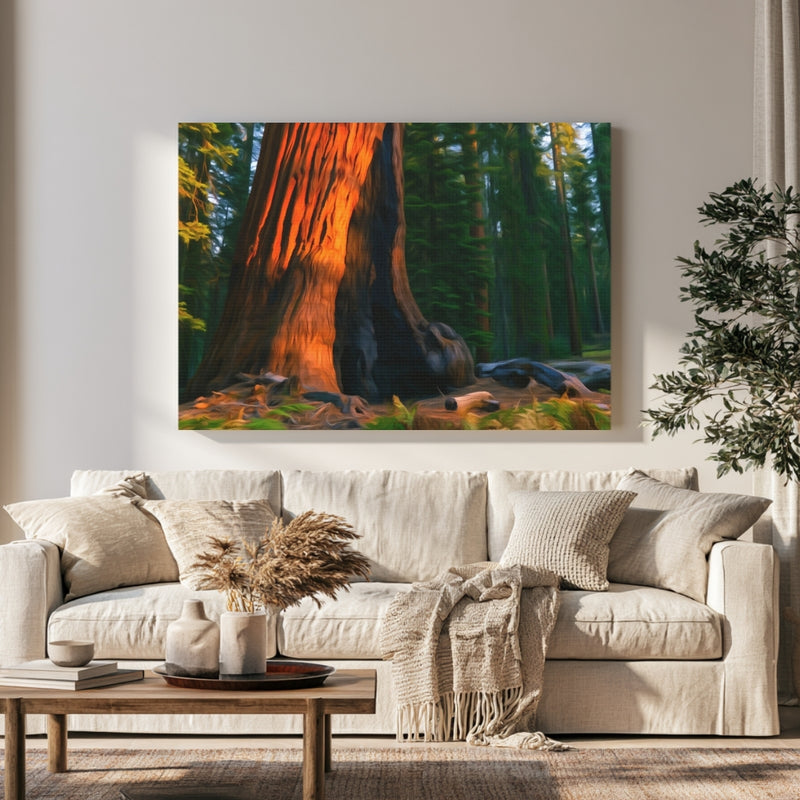 Giant Sequoia Forest Base — Yosemite National Park, California, view 1