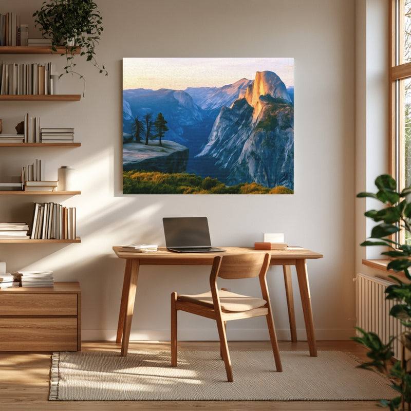 Half Dome Glacier Point — Yosemite National Park, California, view 4