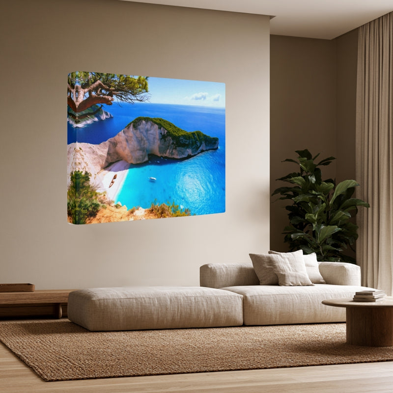 Navagio Shipwreck Beach Cove — Zakynthos, Greece, view 3