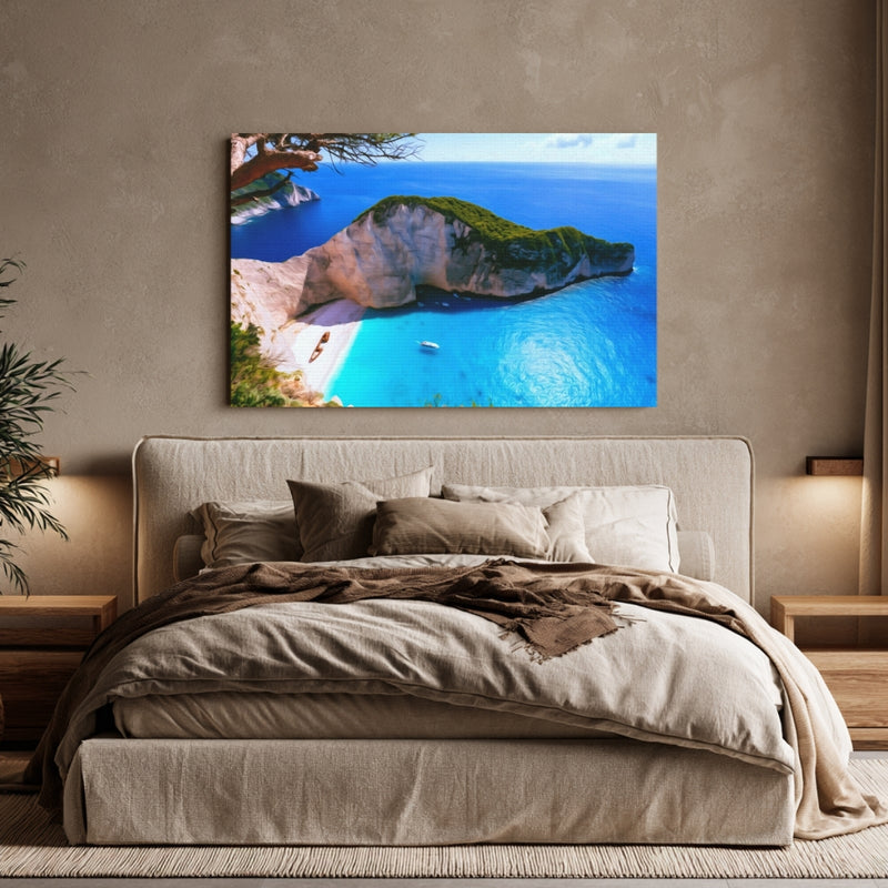 Navagio Shipwreck Beach Cove — Zakynthos, Greece, view 6