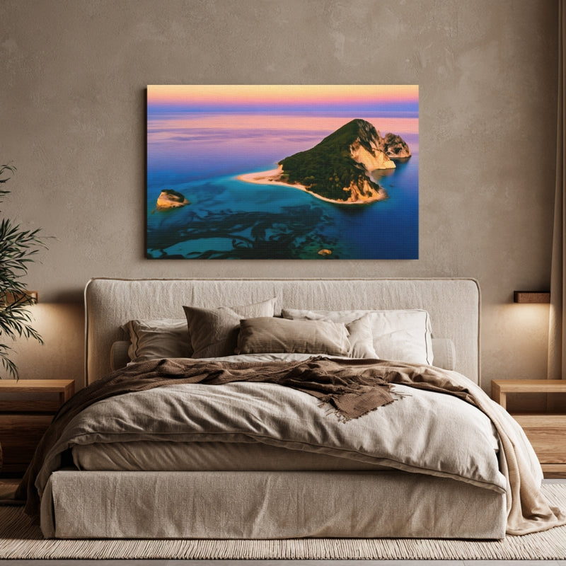 Marathonisi Island Aerial View — Zakynthos, Greece, view 6