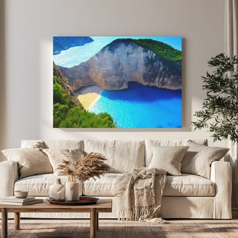 Navagio Bay Shipwreck Cove — Zakynthos, Greece, view 1