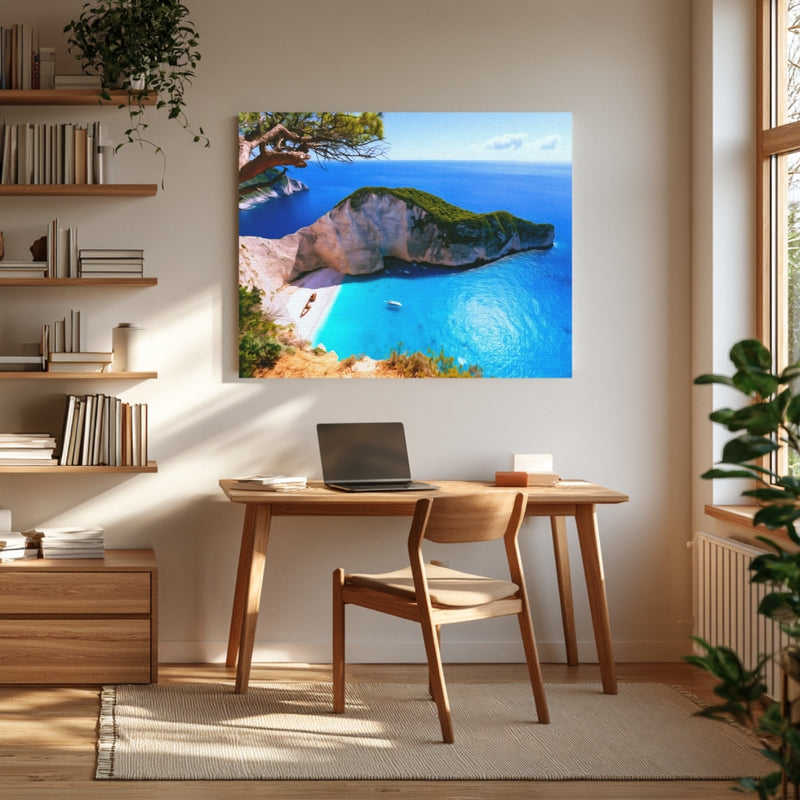 Navagio Shipwreck Beach Cove — Zakynthos, Greece, view 4