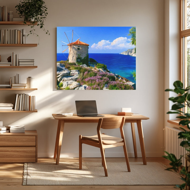 Zakynthos Coastal Windmill — Zakynthos, Greece, view 4