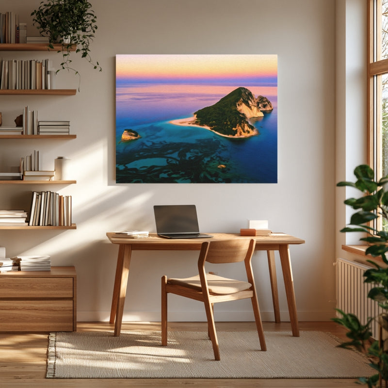 Marathonisi Island Aerial View — Zakynthos, Greece, view 4