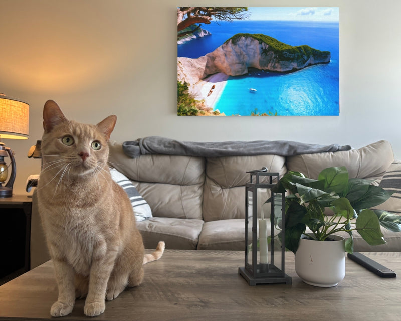 Navagio Shipwreck Beach Cove — Zakynthos, Greece, view 2