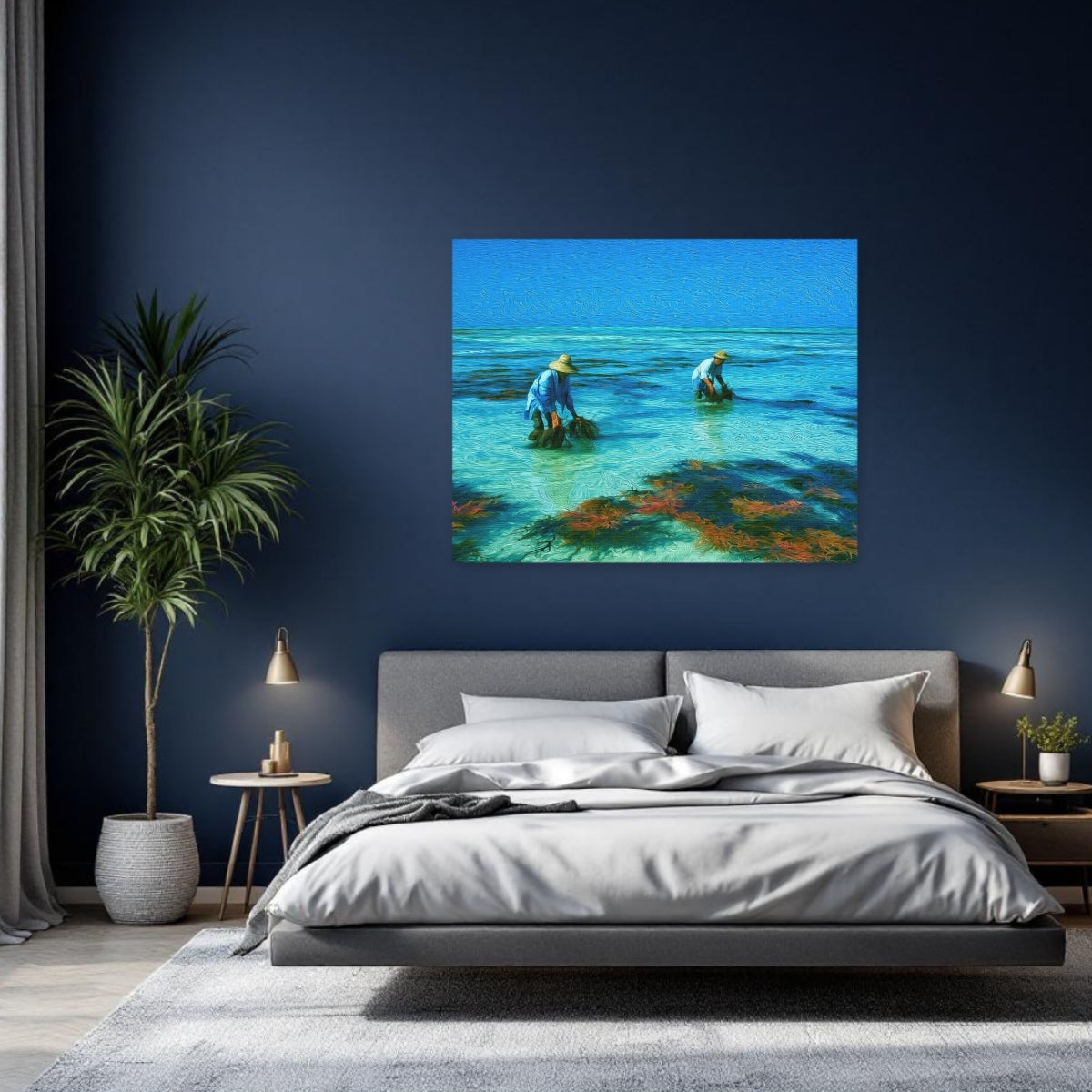 Zanzibar Seaweed Harvest Shallows — Zanzibar, Tanzania Study No. 2