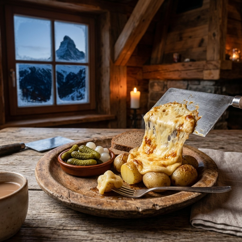 Local cuisine study in Zermatt, Switzerland