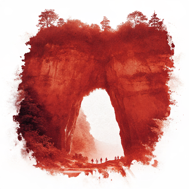 Zhangjiajie watercolor
