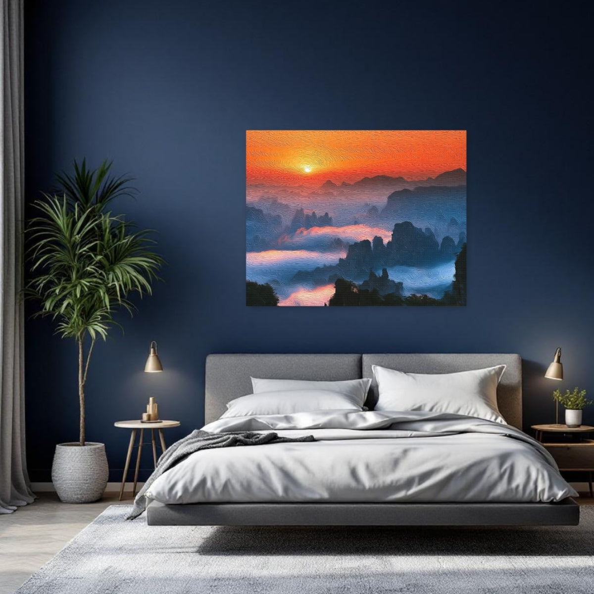 Zhangjiajie Sea of Clouds Sunrise — Zhangjiajie, China, study 2
