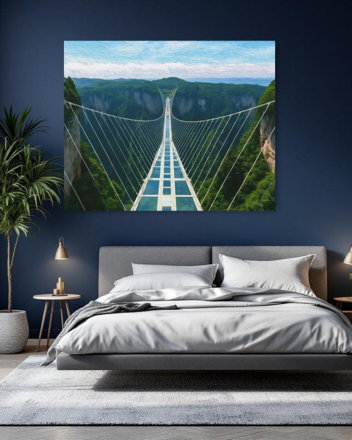 Zhangjiajie Glass Bridge Canyon — Zhangjiajie, China, study 1