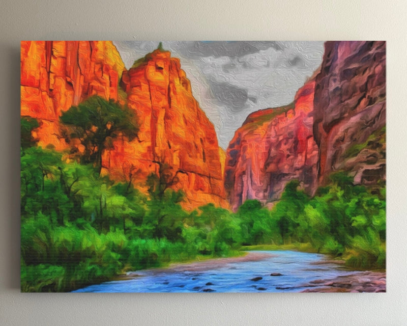 Virgin River Canyon Narrows — Zion National Park, Utah
