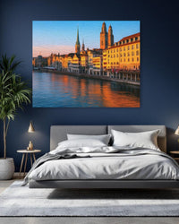 Limmat River Old Town — study 1 thumbnail